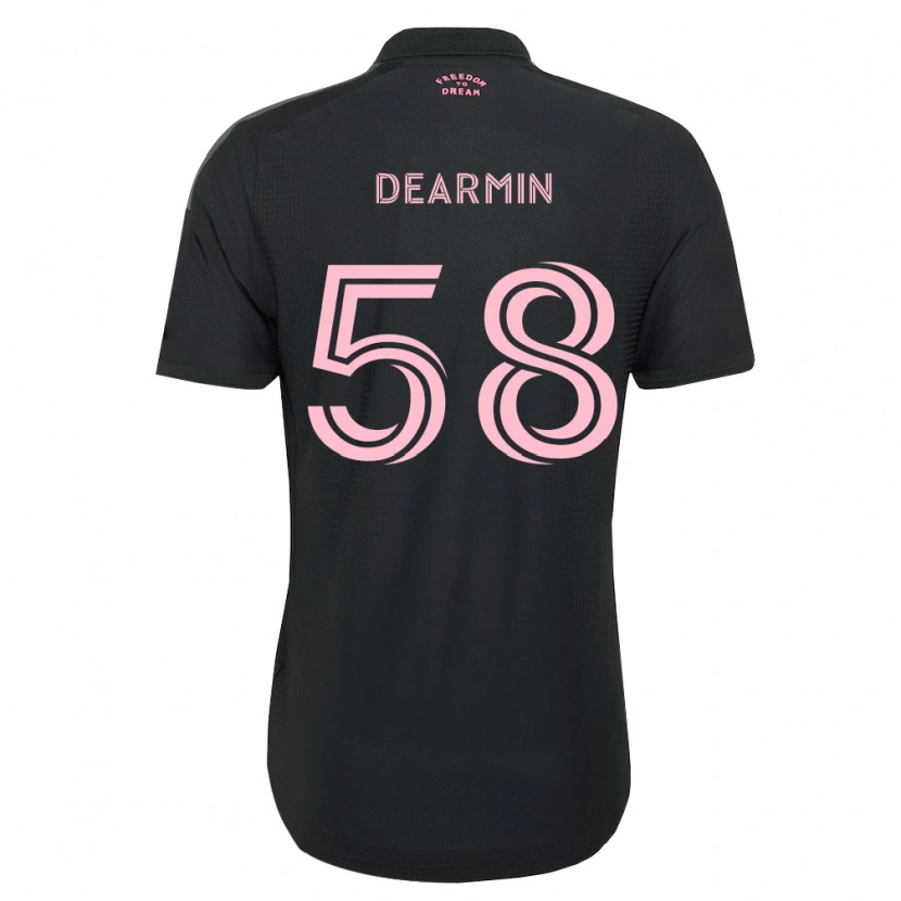 Danxen Dames Nash Dearmin #58 Roze Zwart Wit Uitshirt Uittenue 2026/27 T-Shirt
