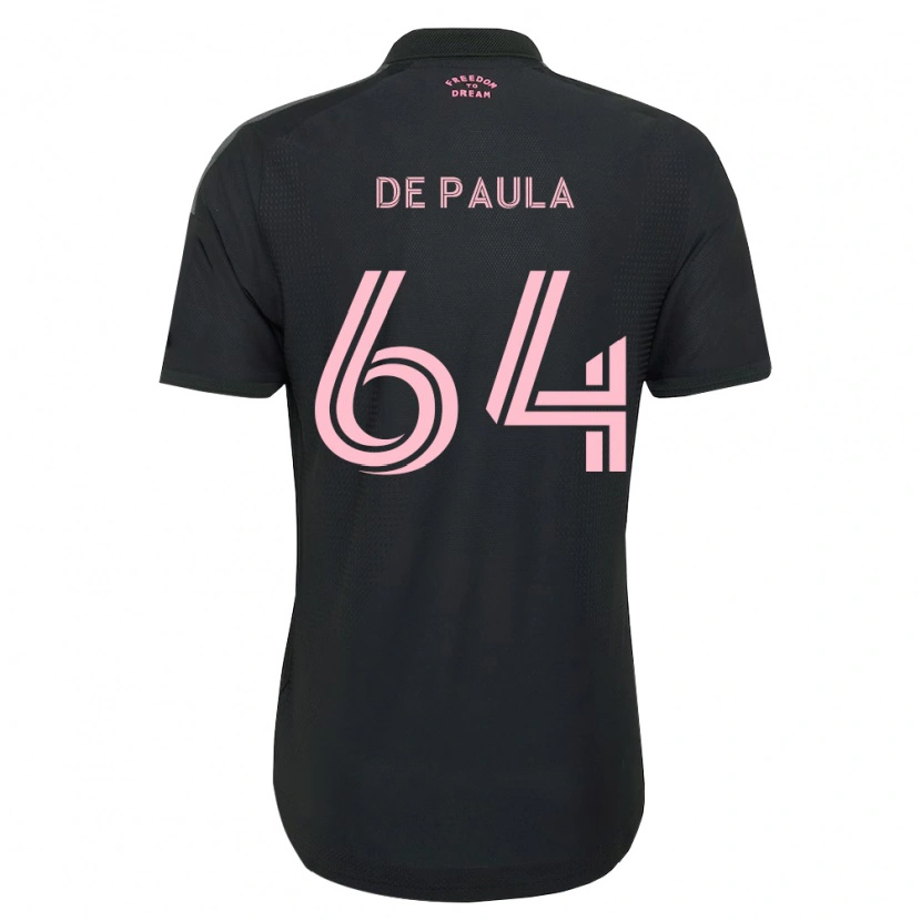 Danxen Dames Matteo De Paula #64 Roze Zwart Wit Uitshirt Uittenue 2026/27 T-Shirt
