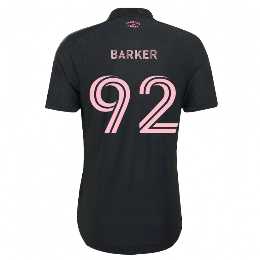 Danxen Dames Lucas Barker #92 Roze Zwart Wit Uitshirt Uittenue 2026/27 T-Shirt