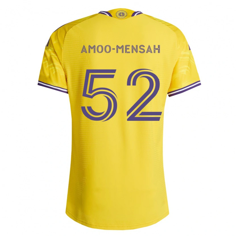 Danxen Dames Parker Amoo-Mensah #52 Geel Paars Uitshirt Uittenue 2026/27 T-Shirt