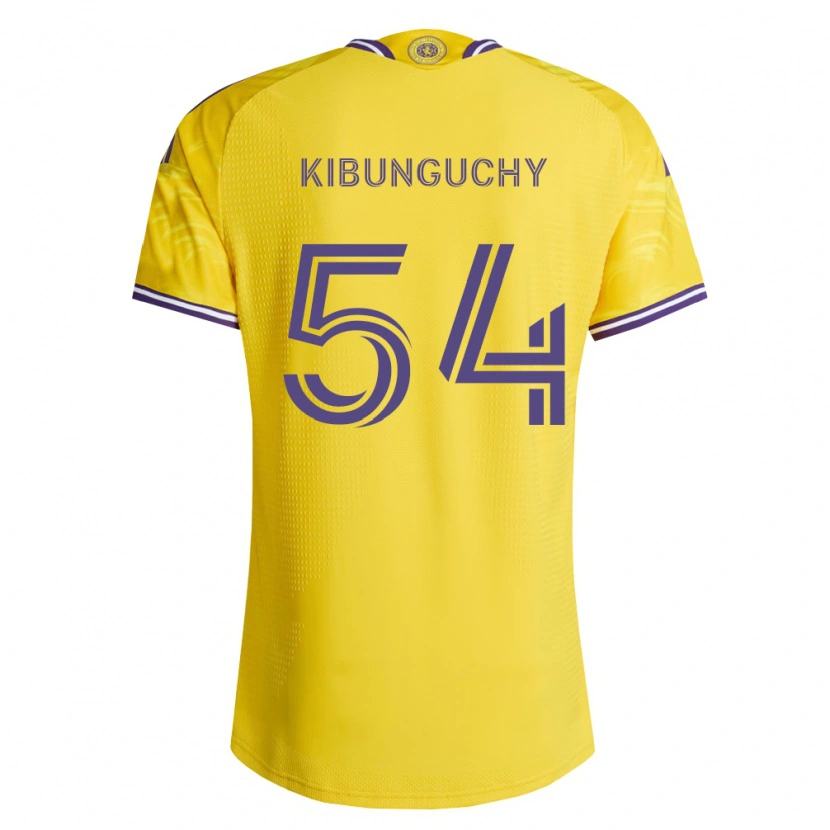 Danxen Dames Nabi Kibunguchy #54 Geel Paars Uitshirt Uittenue 2026/27 T-Shirt