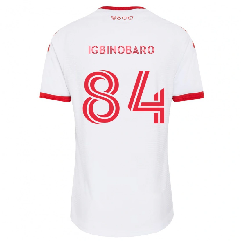 Danxen Dames Philip Igbinobaro #84 Wit Rood Zwart Uitshirt Uittenue 2026/27 T-Shirt