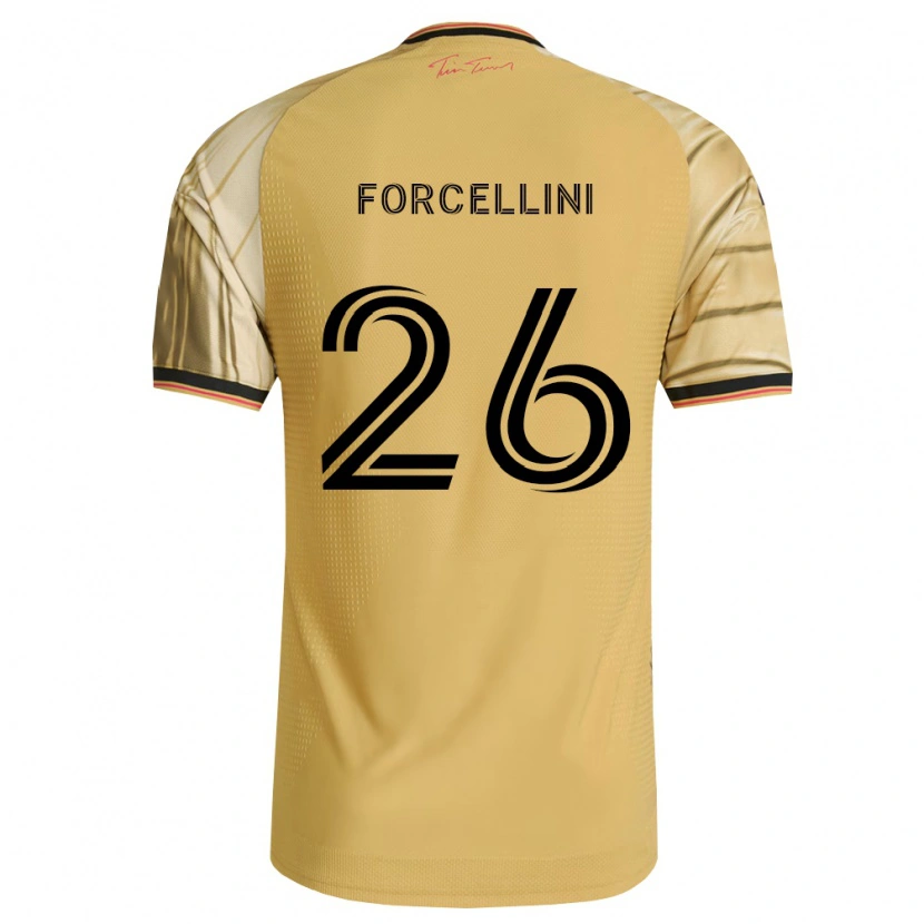 Danxen Dames Cooper Forcellini #26 Bruin Geel Zwart Uitshirt Uittenue 2026/27 T-Shirt