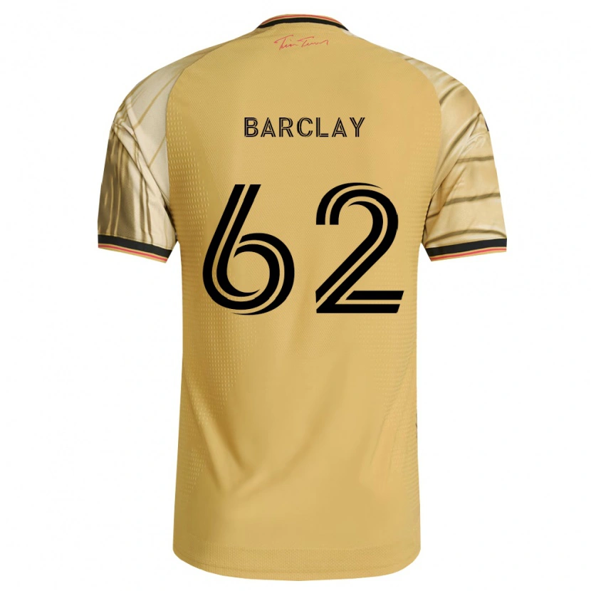 Danxen Dames Jemone Barclay #62 Bruin Geel Zwart Uitshirt Uittenue 2026/27 T-Shirt