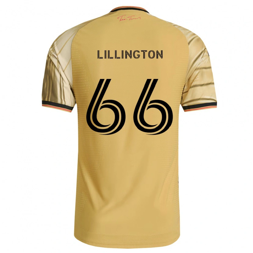 Danxen Dames Zack Lillington #66 Bruin Geel Zwart Uitshirt Uittenue 2026/27 T-Shirt