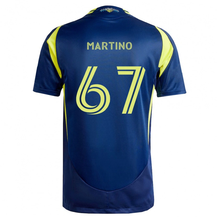 Danxen Dames Ben Martino #67 Geel Marineblauw Uitshirt Uittenue 2026/27 T-Shirt