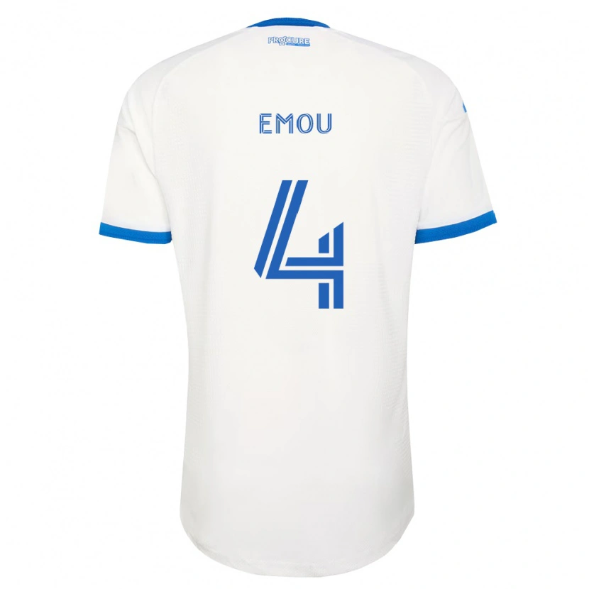 Danxen Dames Israel Emou #4 Hemelsblauw Wit Uitshirt Uittenue 2026/27 T-Shirt