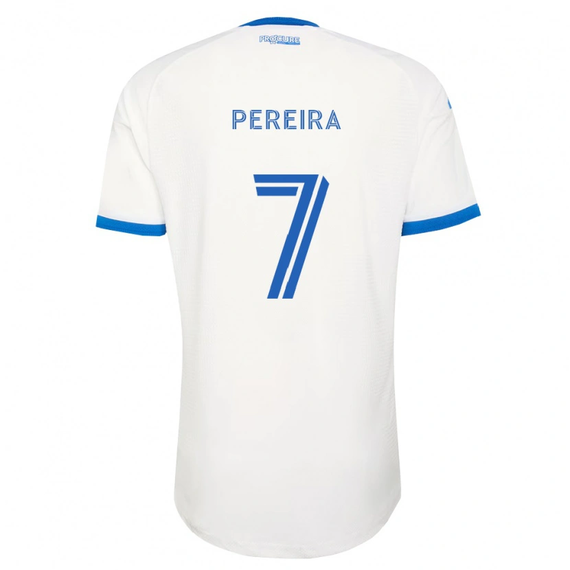 Danxen Dames Daniel Pereira #7 Hemelsblauw Wit Uitshirt Uittenue 2026/27 T-Shirt