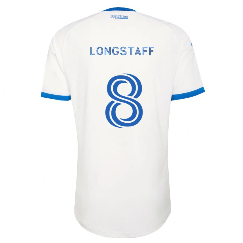 Danxen Dames Matty Longstaff #8 Hemelsblauw Wit Uitshirt Uittenue 2026/27 T-Shirt