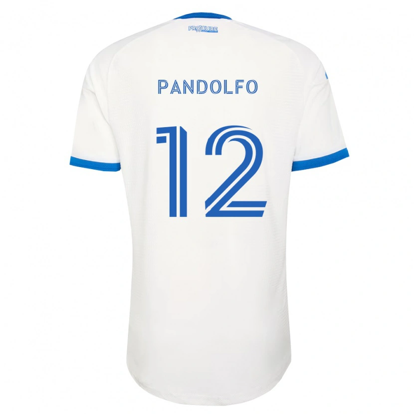 Danxen Dames Gabriel Pandolfo #12 Hemelsblauw Wit Uitshirt Uittenue 2026/27 T-Shirt
