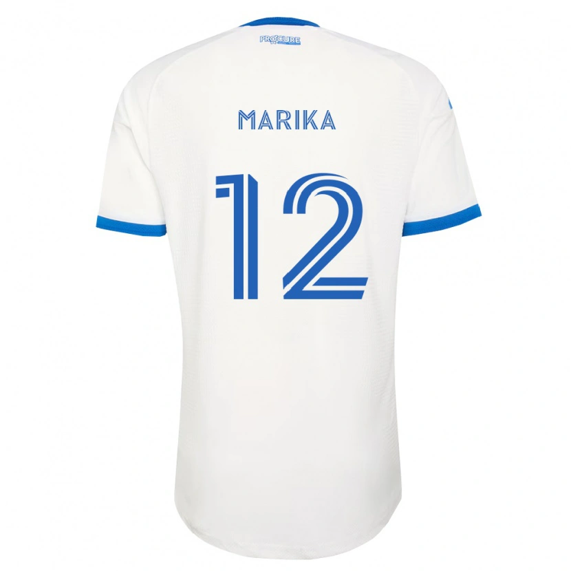 Danxen Dames Martineau Marika #12 Hemelsblauw Wit Uitshirt Uittenue 2026/27 T-Shirt