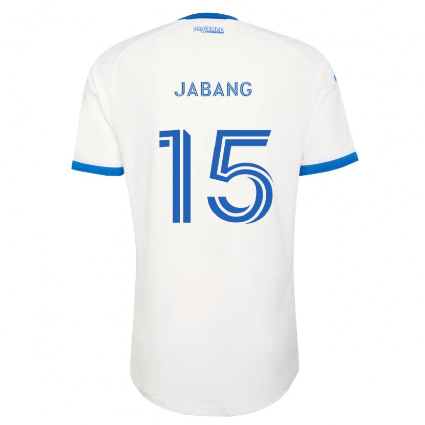 Danxen Dames Ousman Jabang #15 Hemelsblauw Wit Uitshirt Uittenue 2026/27 T-Shirt