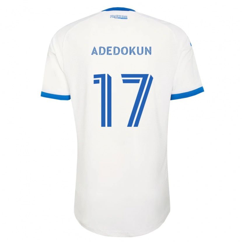 Danxen Dames Michael Adedokun #17 Hemelsblauw Wit Uitshirt Uittenue 2026/27 T-Shirt
