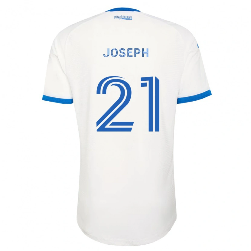 Danxen Dames Sebastien Udell Joseph #21 Hemelsblauw Wit Uitshirt Uittenue 2026/27 T-Shirt
