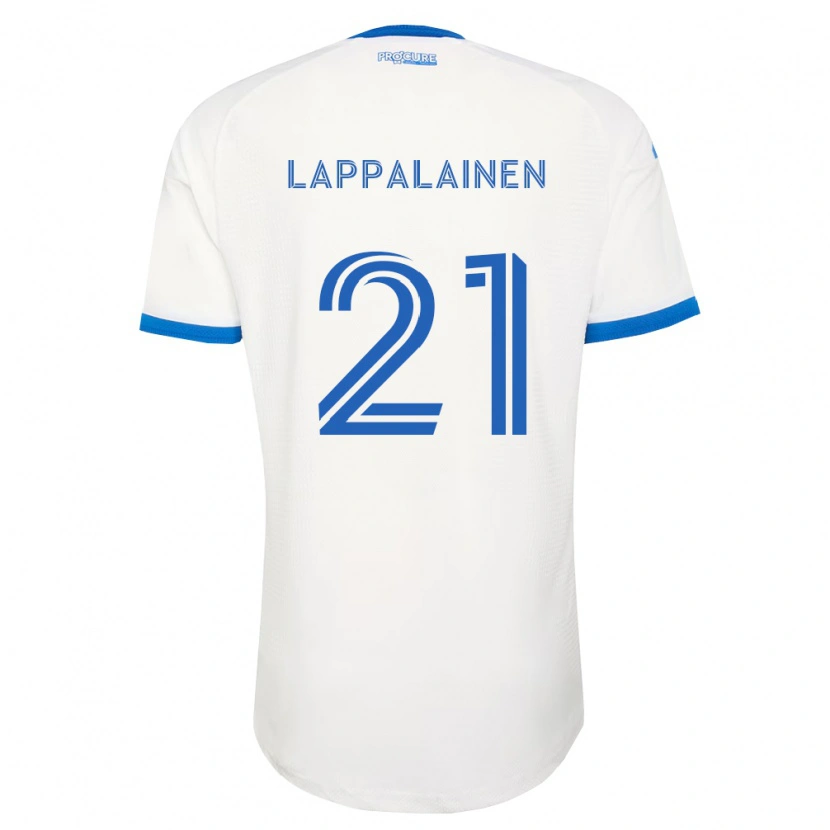 Danxen Dames Lassi Lappalainen #21 Hemelsblauw Wit Uitshirt Uittenue 2026/27 T-Shirt