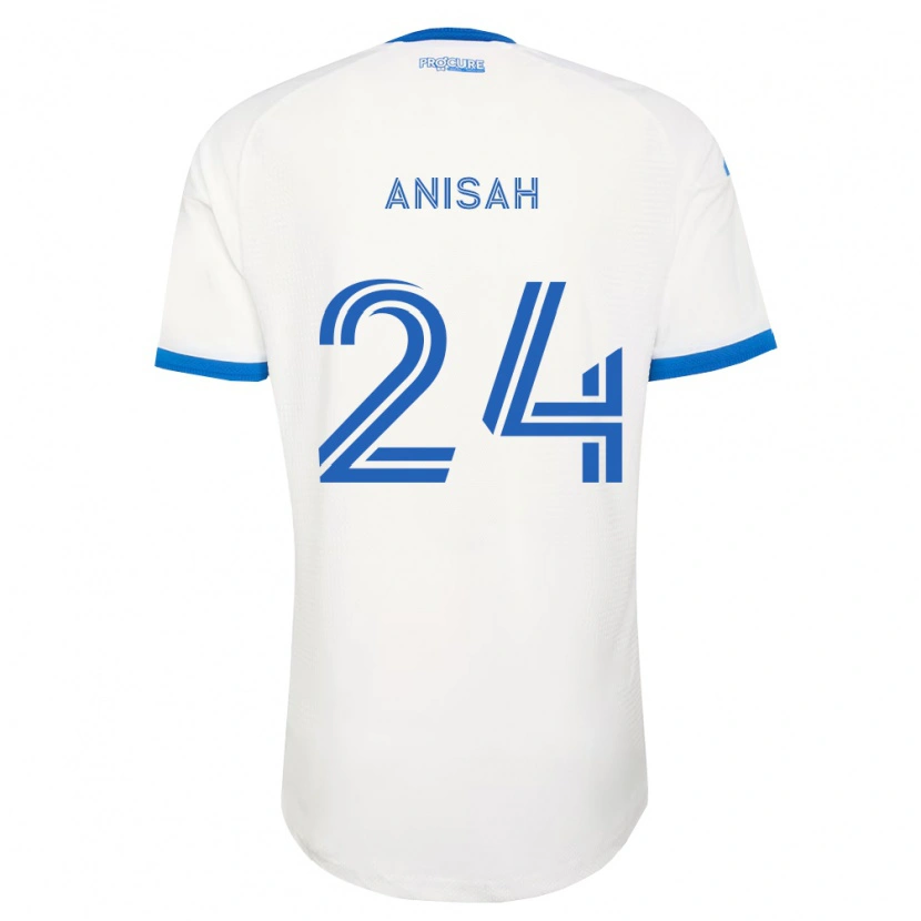 Danxen Dames Yusuf Anisah #24 Hemelsblauw Wit Uitshirt Uittenue 2026/27 T-Shirt