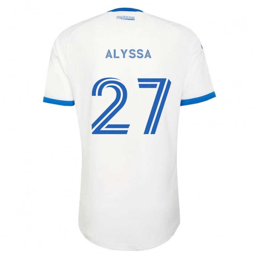 Danxen Dames Garreaud Alyssa #27 Hemelsblauw Wit Uitshirt Uittenue 2026/27 T-Shirt