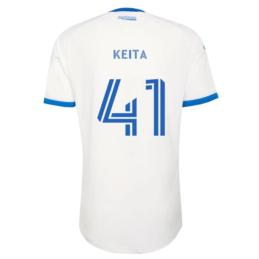Danxen Dames Samsy Keita #41 Hemelsblauw Wit Uitshirt Uittenue 2026/27 T-Shirt