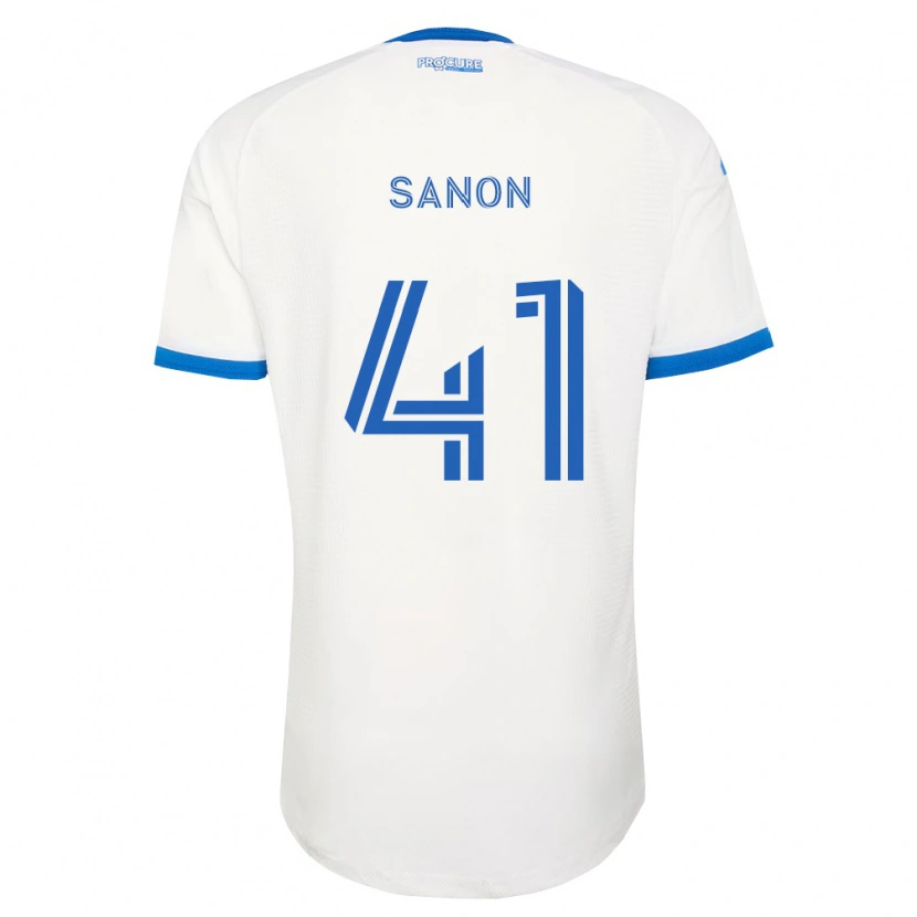 Danxen Dames Jérémy Sanon #41 Hemelsblauw Wit Uitshirt Uittenue 2026/27 T-Shirt
