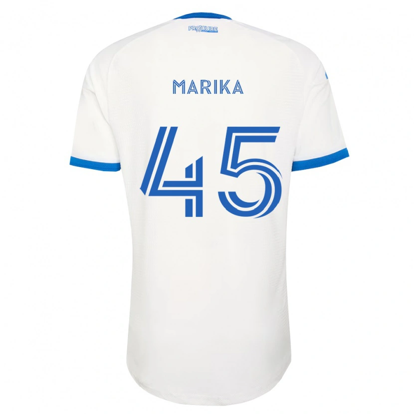 Danxen Dames Cregheur Marika #45 Hemelsblauw Wit Uitshirt Uittenue 2026/27 T-Shirt