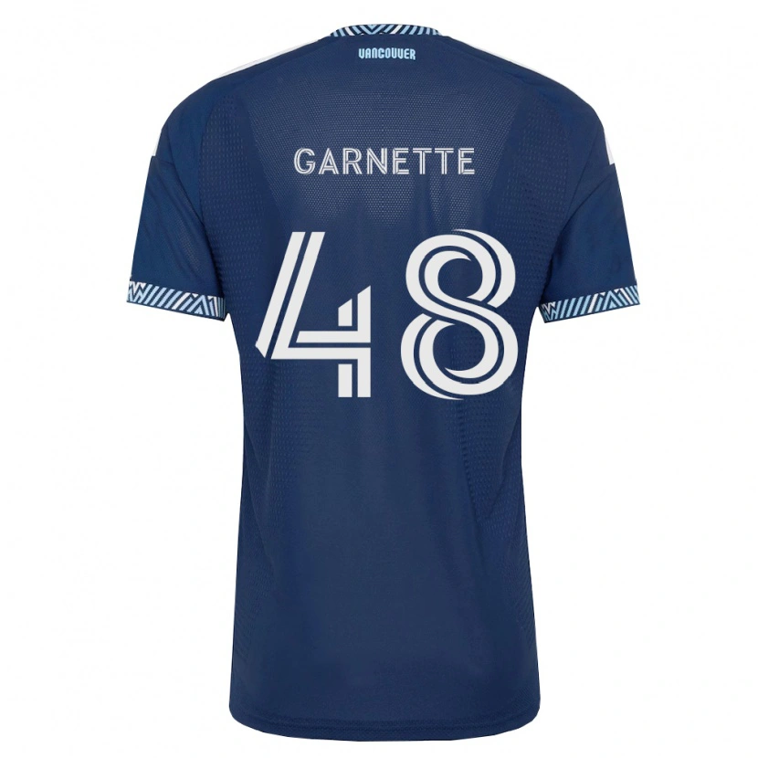 Danxen Dames Micaah Garnette #48 Diep Blauw Wit Uitshirt Uittenue 2026/27 T-Shirt