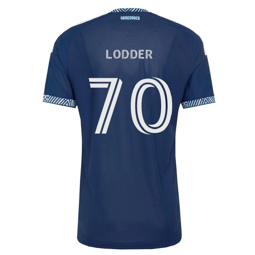 Danxen Dames Timothy Lodder #70 Diep Blauw Wit Uitshirt Uittenue 2026/27 T-Shirt