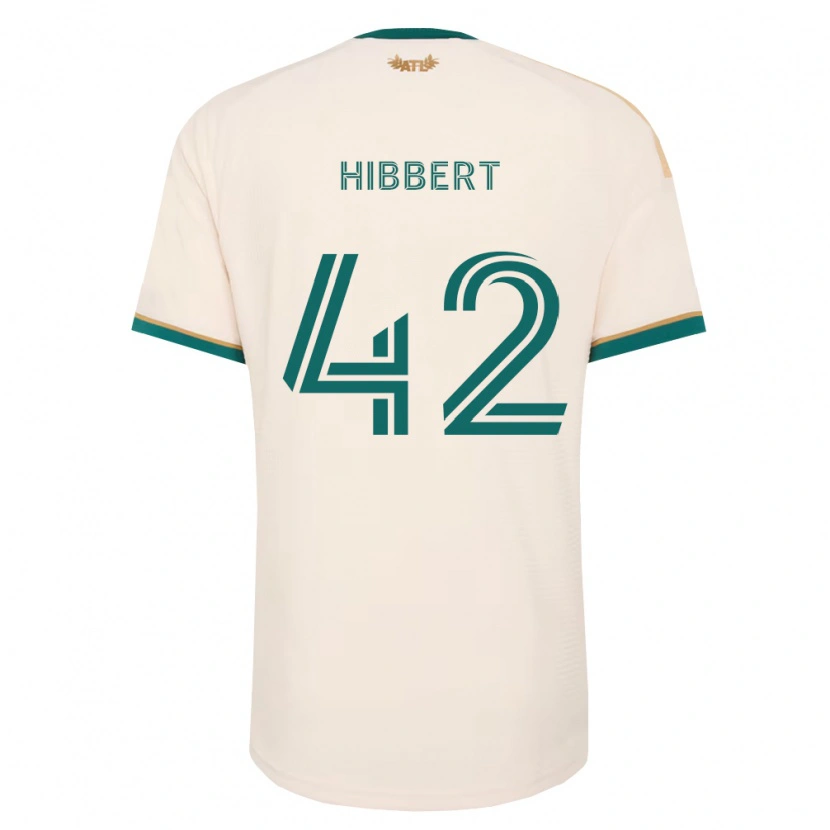 Danxen Dames Jayden Hibbert #42 Champagne Groen Uitshirt Uittenue 2026/27 T-Shirt