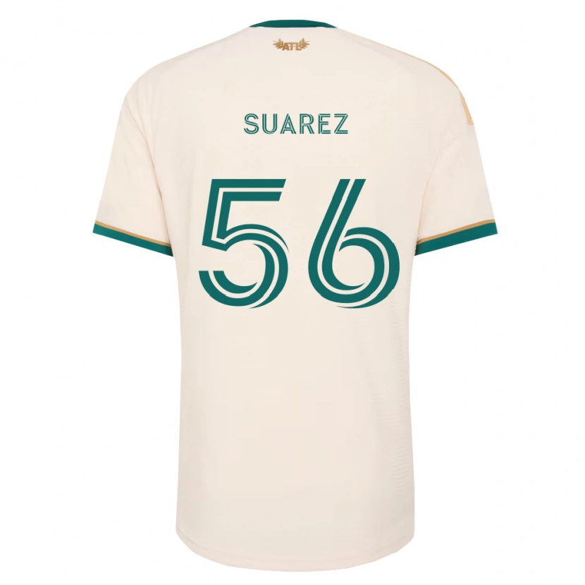 Danxen Dames Ignacio Suarez #56 Champagne Groen Uitshirt Uittenue 2026/27 T-Shirt