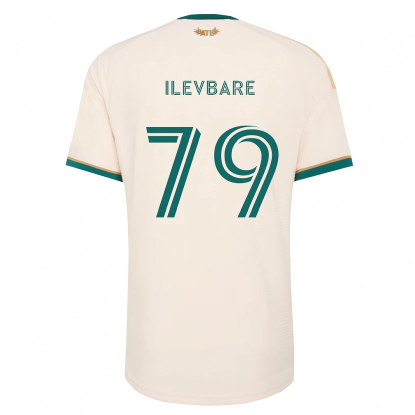Danxen Dames David Ilevbare #79 Champagne Groen Uitshirt Uittenue 2026/27 T-Shirt