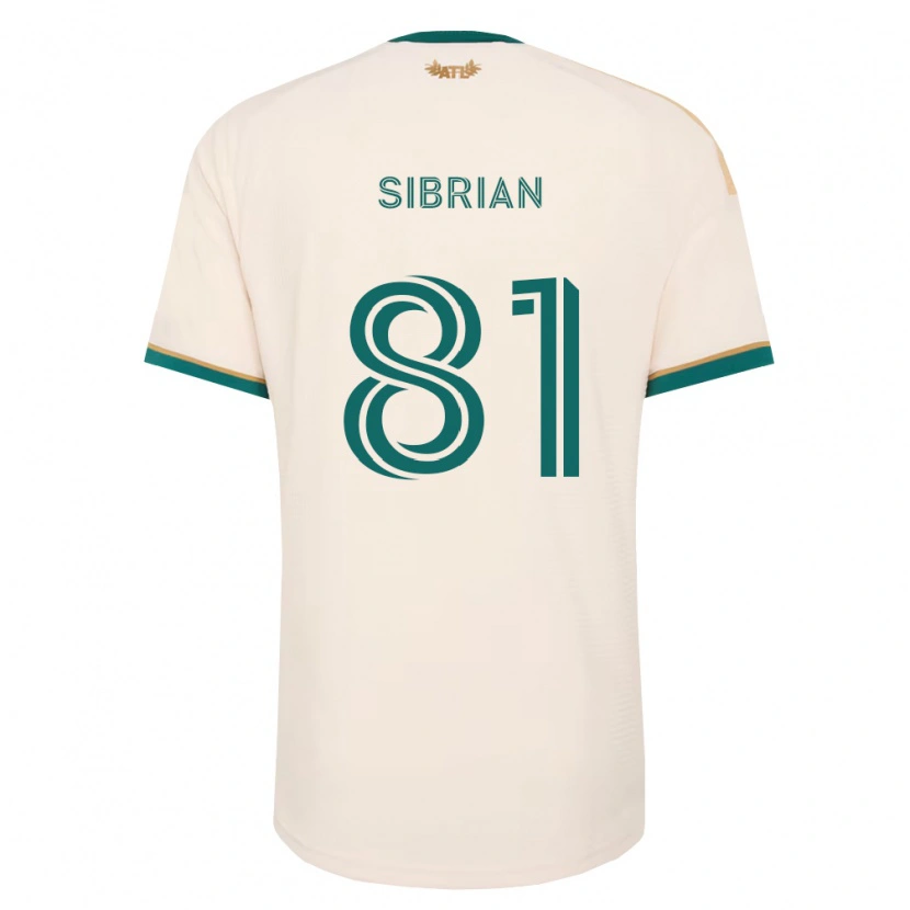 Danxen Dames David Sibrian #81 Champagne Groen Uitshirt Uittenue 2026/27 T-Shirt