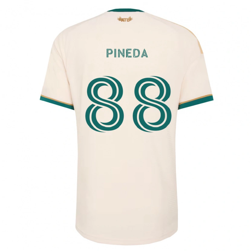 Danxen Dames Miguel Pineda #88 Champagne Groen Uitshirt Uittenue 2026/27 T-Shirt