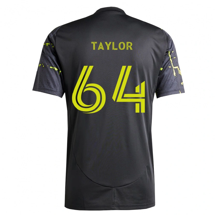 Danxen Dames Oneal Taylor #64 Fluorescerend Geel Zwart Uitshirt Uittenue 2026/27 T-Shirt