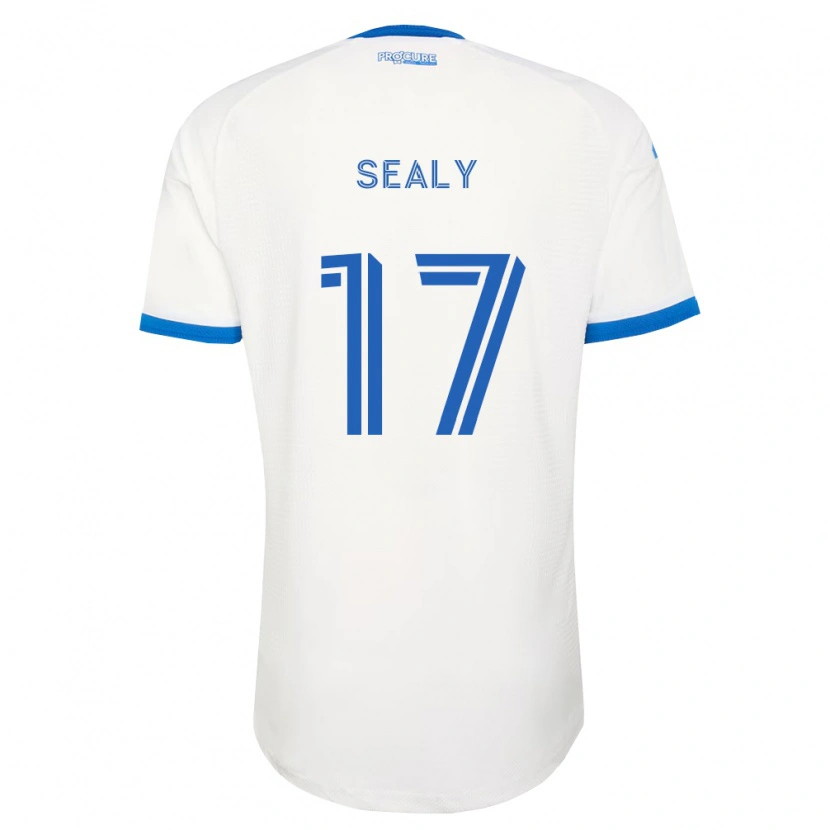 Danxen Dames Dante Sealy #17 Hemelsblauw Wit Uitshirt Uittenue 2026/27 T-Shirt
