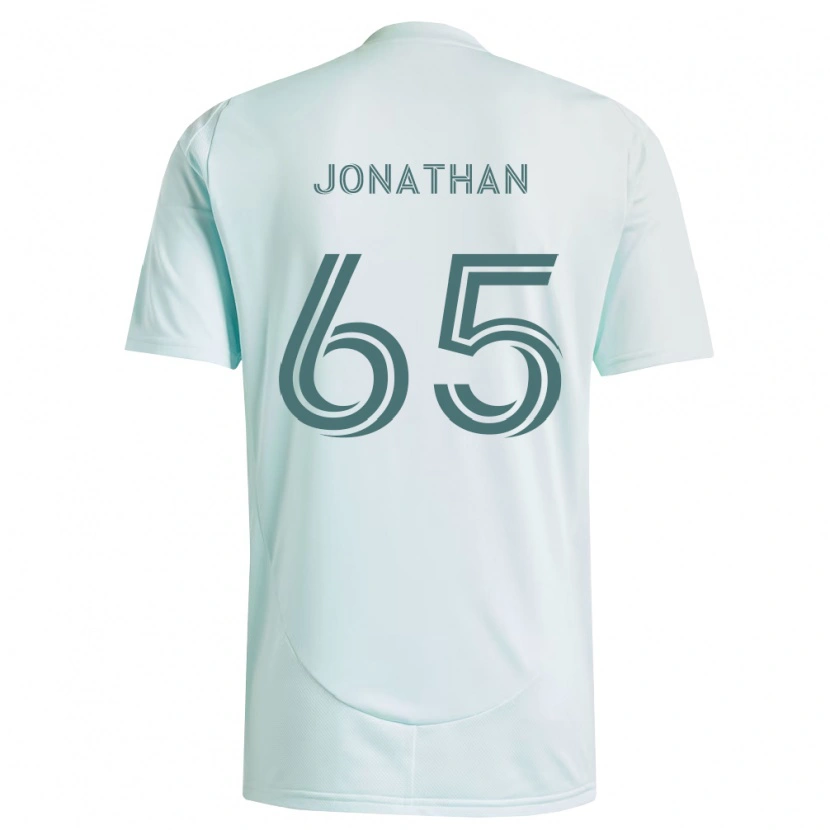 Danxen Dames Jonathan De La Fuente #65 Wit Lichtgroen Uitshirt Uittenue 2026/27 T-Shirt