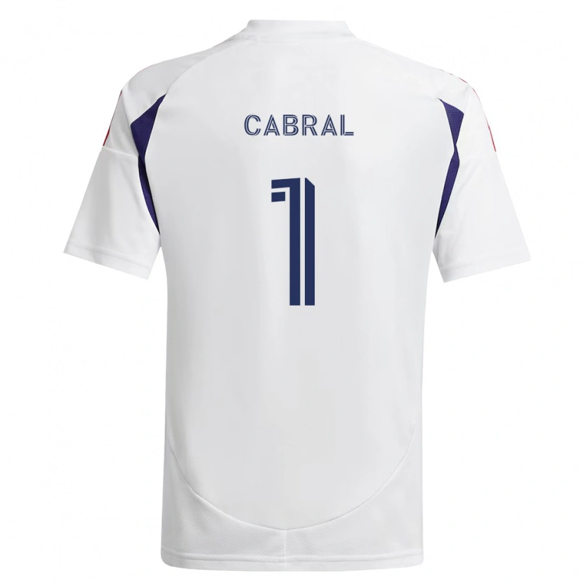 Danxen Dames Rafael Cabral #1 Koninklijk Blauw Rood Bruin Uitshirt Uittenue 2026/27 T-Shirt