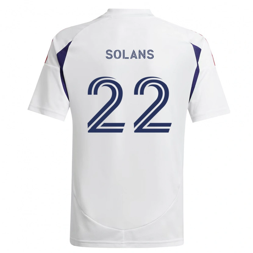 Danxen Dames Sergi Solans #22 Koninklijk Blauw Rood Bruin Uitshirt Uittenue 2026/27 T-Shirt