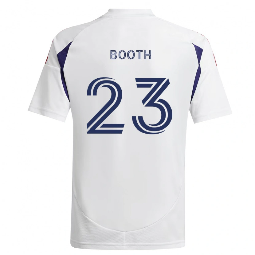 Danxen Dames Zach Booth #23 Koninklijk Blauw Rood Bruin Uitshirt Uittenue 2026/27 T-Shirt