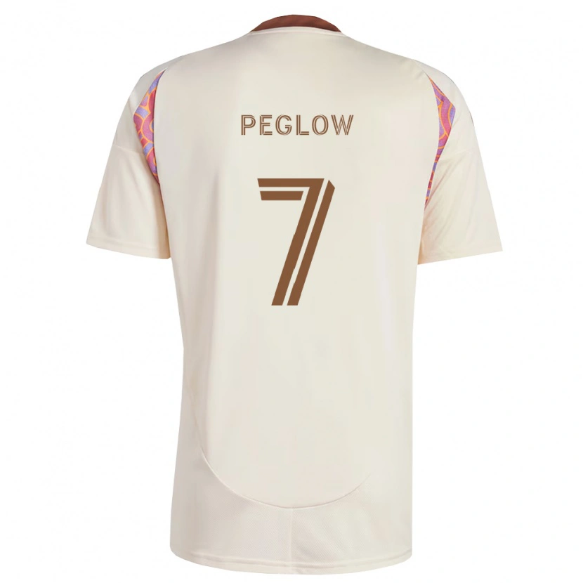 Danxen Dames João Gabriel Martins Peglow #7 Off-White Roze Uitshirt Uittenue 2026/27 T-Shirt