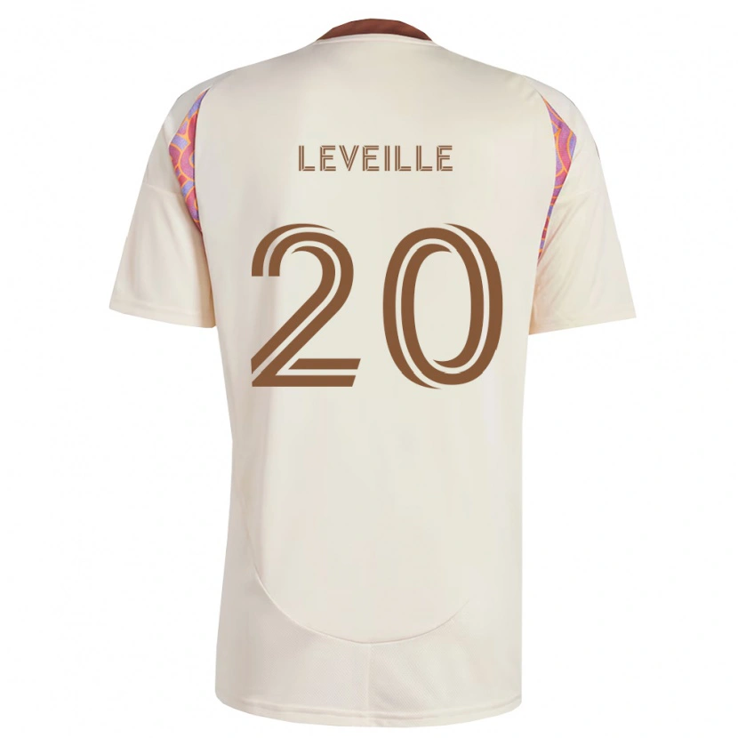 Danxen Dames Grant Leveille #20 Off-White Roze Uitshirt Uittenue 2026/27 T-Shirt