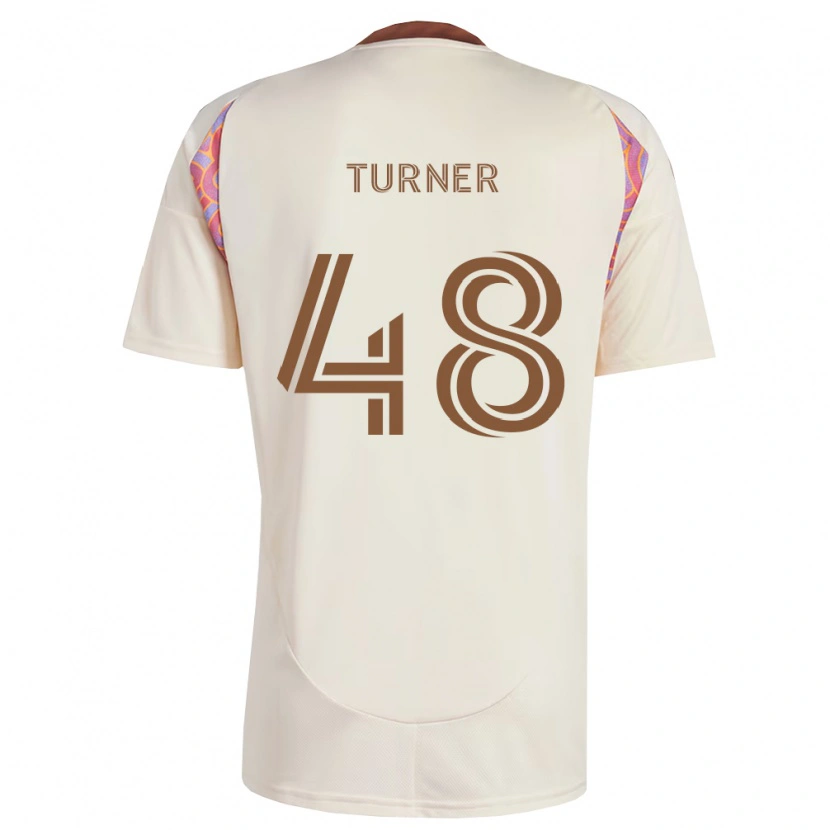 Danxen Dames Gavin Turner #48 Off-White Roze Uitshirt Uittenue 2026/27 T-Shirt