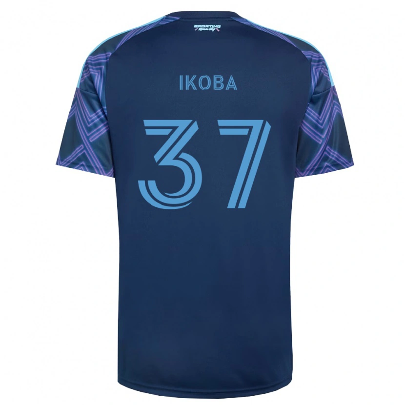 Danxen Dames Tega Ikoba #37 Koninklijk Blauw Paars Uitshirt Uittenue 2026/27 T-Shirt