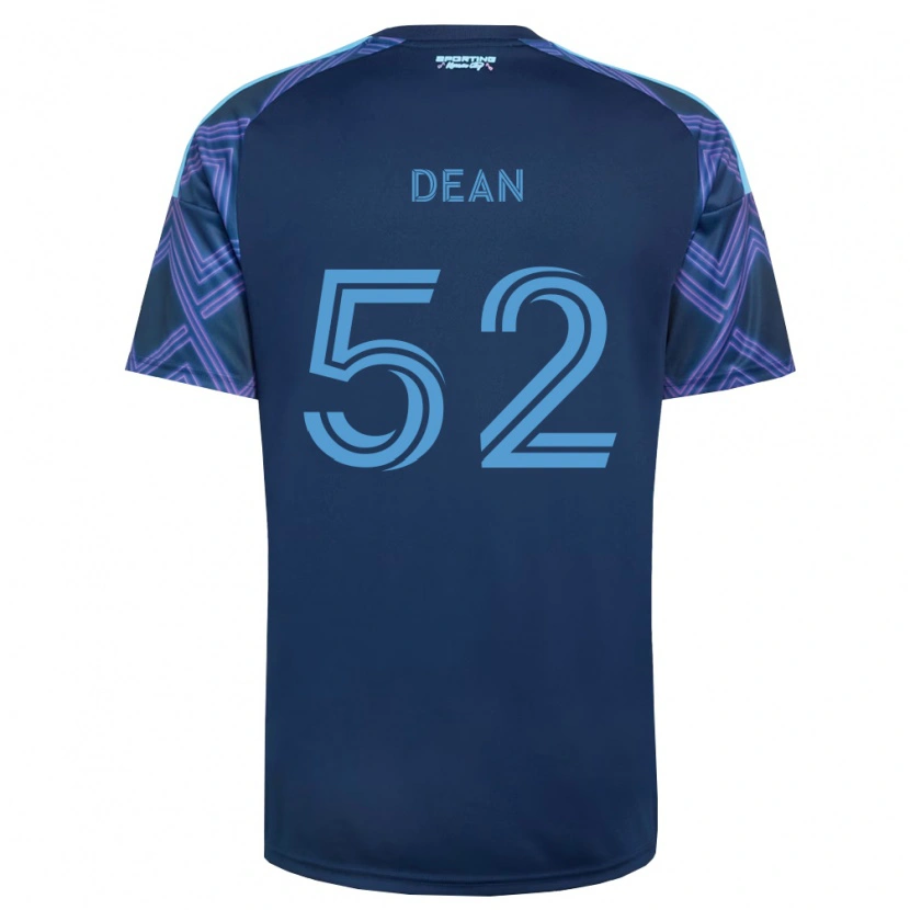 Danxen Dames Finn Dean #52 Koninklijk Blauw Paars Uitshirt Uittenue 2026/27 T-Shirt