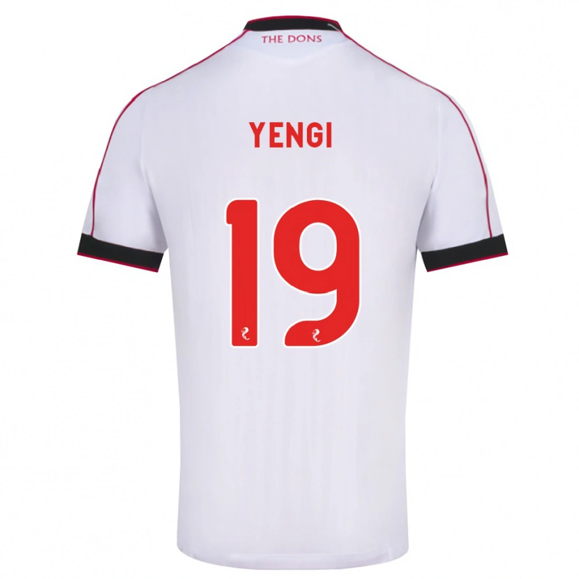 Danxen Dames Kusini Yengi #19 Zwart Rood Wit Uitshirt Uittenue 2026/27 T-Shirt