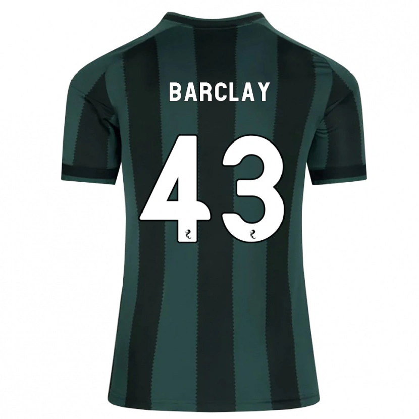 Danxen Dames Lucy Barclay #43 Donkerleigrijs Zwart Uitshirt Uittenue 2026/27 T-Shirt