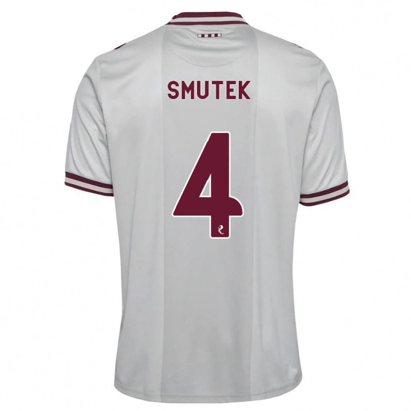 Danxen Dames Kai Smutek #4 Wit Bordeauxrood Uitshirt Uittenue 2026/27 T-Shirt