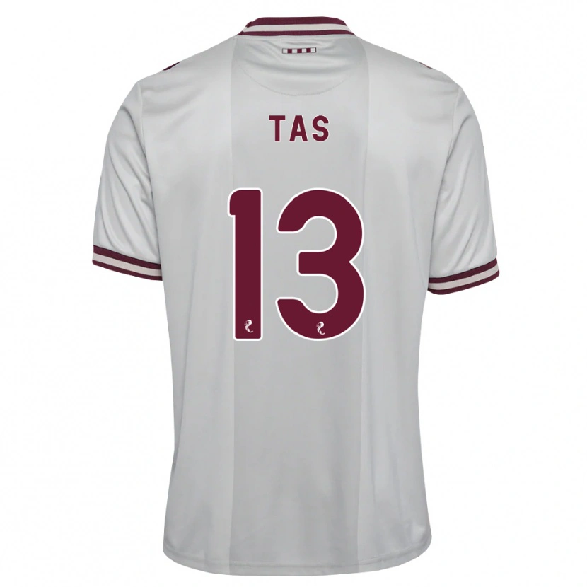 Danxen Dames Lyndon Tas #13 Wit Bordeauxrood Uitshirt Uittenue 2026/27 T-Shirt