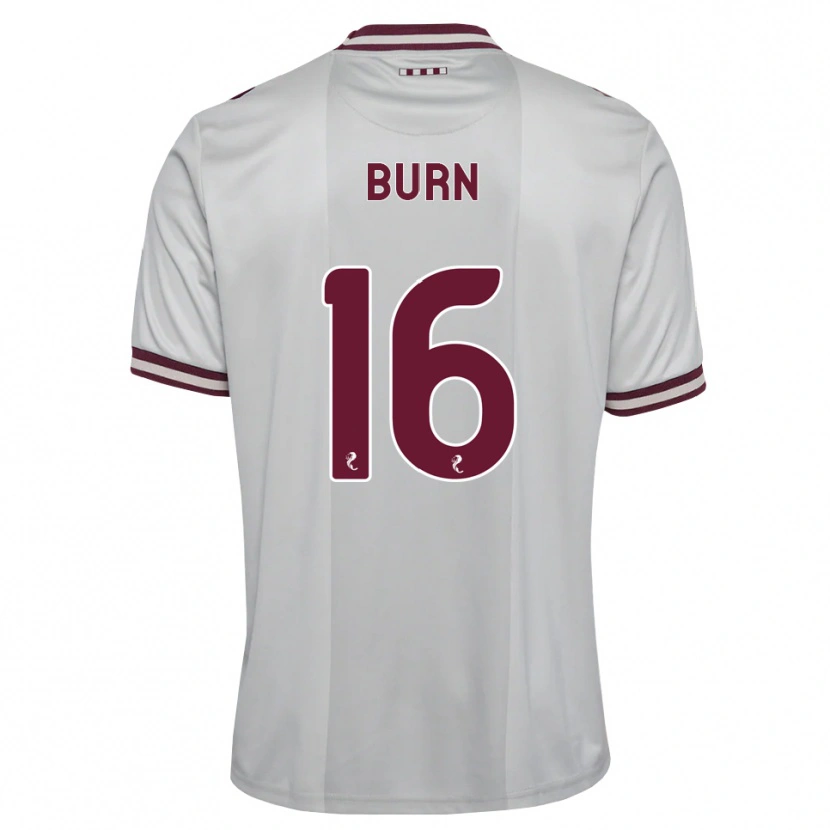 Danxen Dames Gregor Burn #16 Wit Bordeauxrood Uitshirt Uittenue 2026/27 T-Shirt