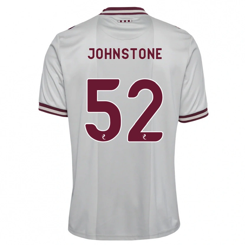 Danxen Dames Rachael Johnstone #52 Wit Bordeauxrood Uitshirt Uittenue 2026/27 T-Shirt