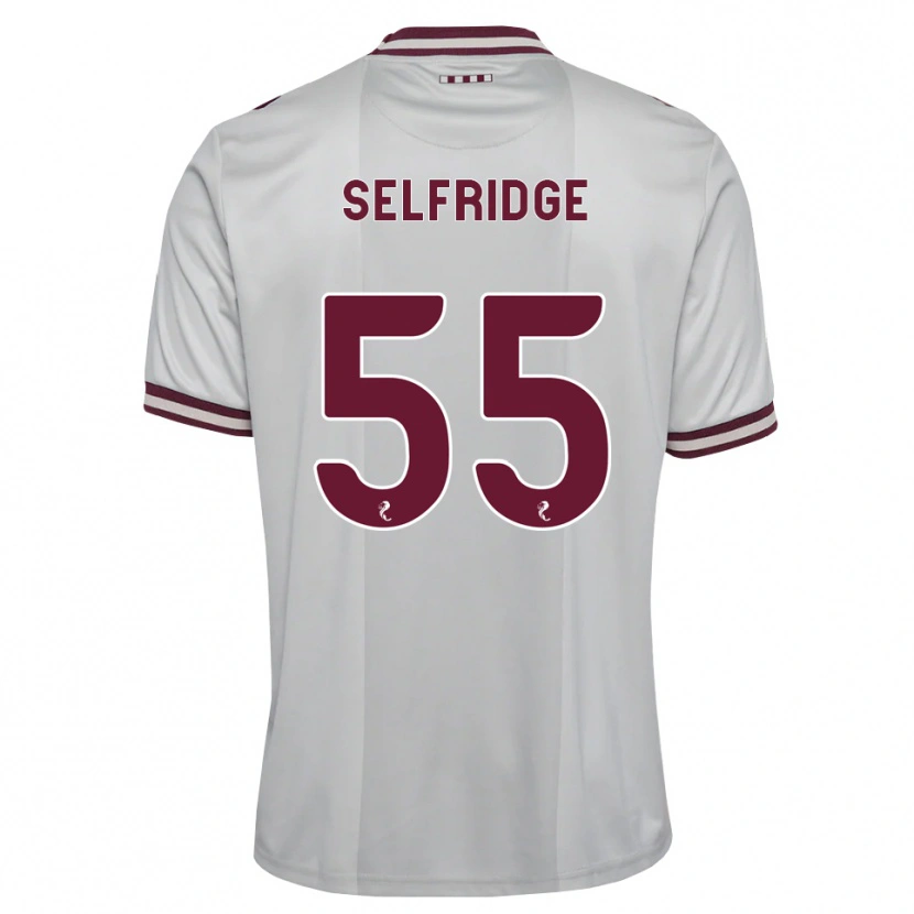Danxen Dames Louis Selfridge #55 Wit Bordeauxrood Uitshirt Uittenue 2026/27 T-Shirt