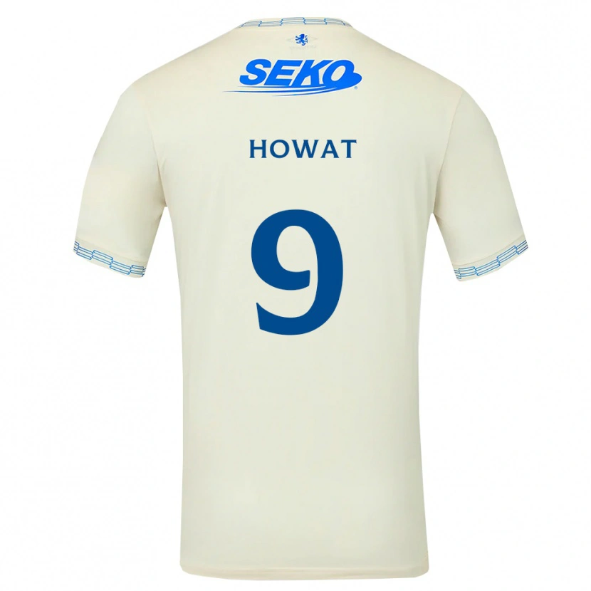 Danxen Dames Kirsty Howat #9 Diepblauw Wit Uitshirt Uittenue 2026/27 T-Shirt